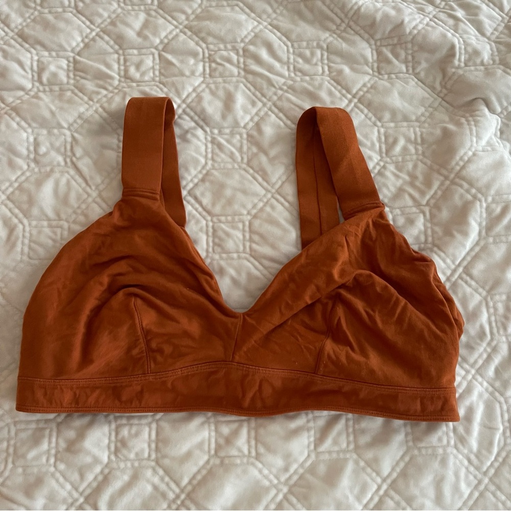 Parade Cloud Supersoft Triangle Bralette Red Clay 3+